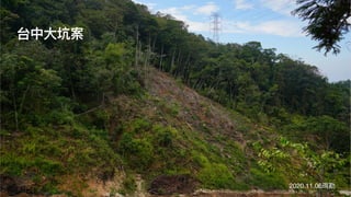 台中⼤坑案
2020.11.06現勘
 