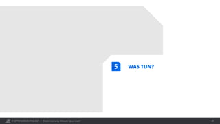 © OPITZ CONSULTING 2021 / Modernisierung: Webcast "Java heute" 20
WAS TUN?
5
 