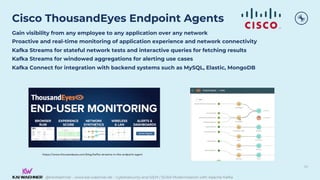 Apache Kafka for Cybersecurity and SIEM / SOAR Modernization | PDF