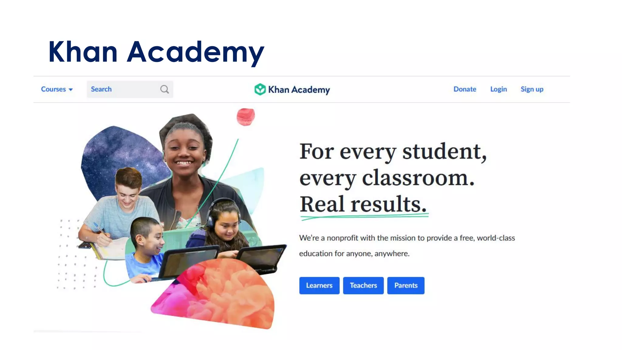 Khan Academy
 