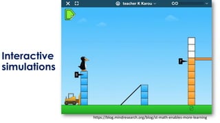 Interactive
simulations
https://blog.mindresearch.org/blog/st-math-enables-more-learning
 