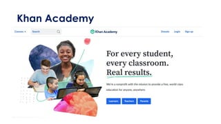 Khan Academy
 