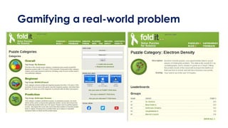 Gamifying a real-world problem
 