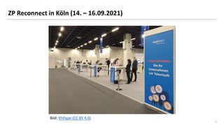 5
5
ZP Reconnect in Köln (14. – 16.09.2021)
Bild: KhPape (CC BY 4.0)
 
