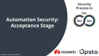 Security Process in DevSecOps | PDF