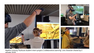 Agathe Limouzy Toulouse student intern project (“collaborative Learning” one character shared by 2
 