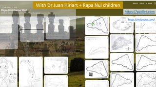 With Dr Juan Hiriart + Rapa Nui children
https://padlet.com
https://milanote.com/
 