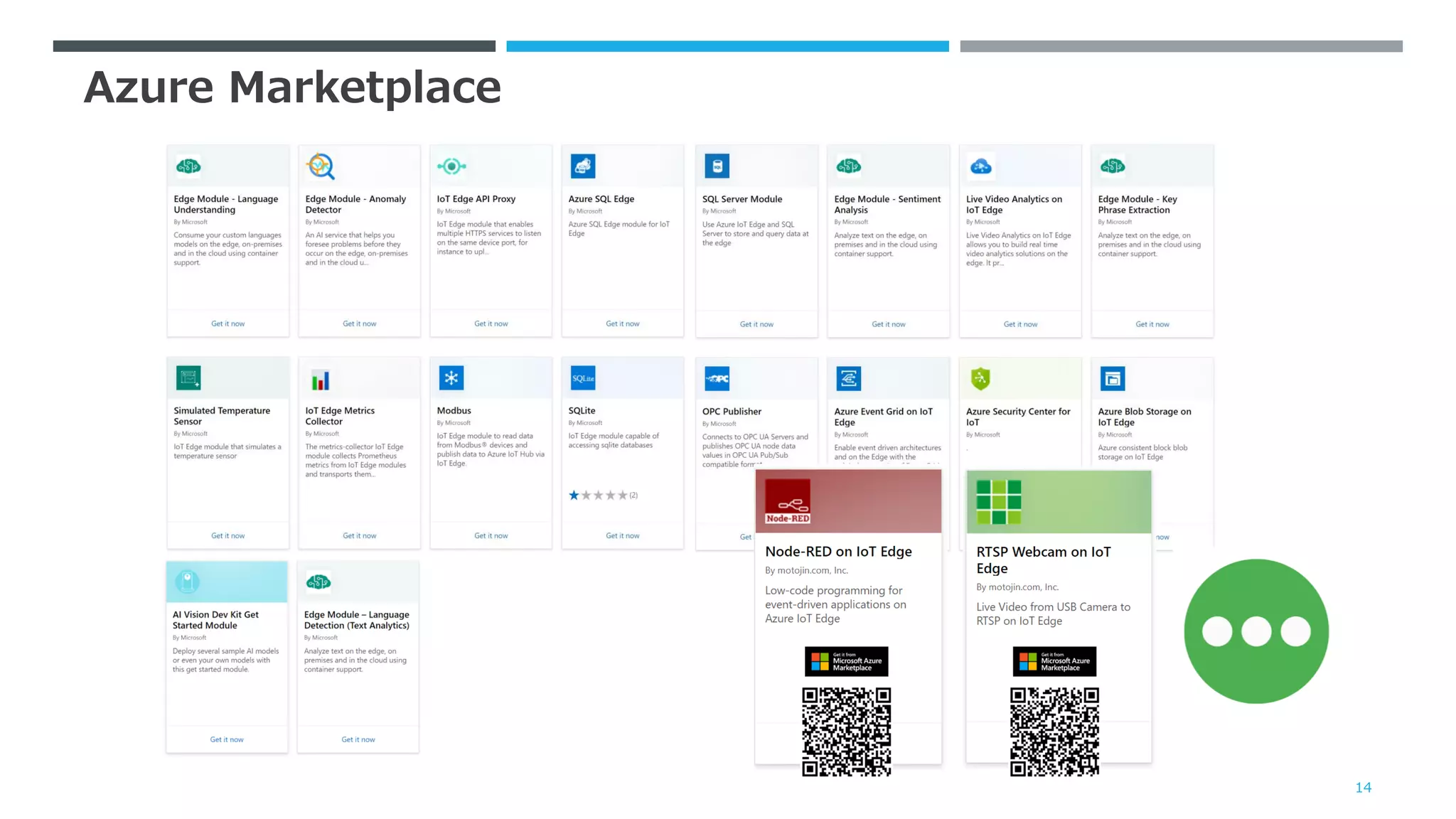 Azure Marketplace
14
 