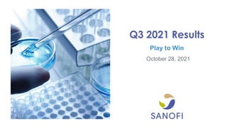 Play to Win
Q3 2021 Results
October 28, 2021
 