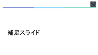 補足スライド
 