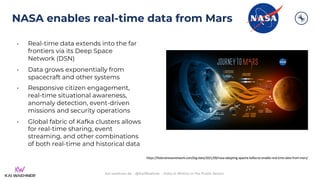 Pache Nasa Apache Kafka in the Public Sector (Government, National Security ...
