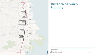Distance between
Stations
MAP LEGEND
3
 