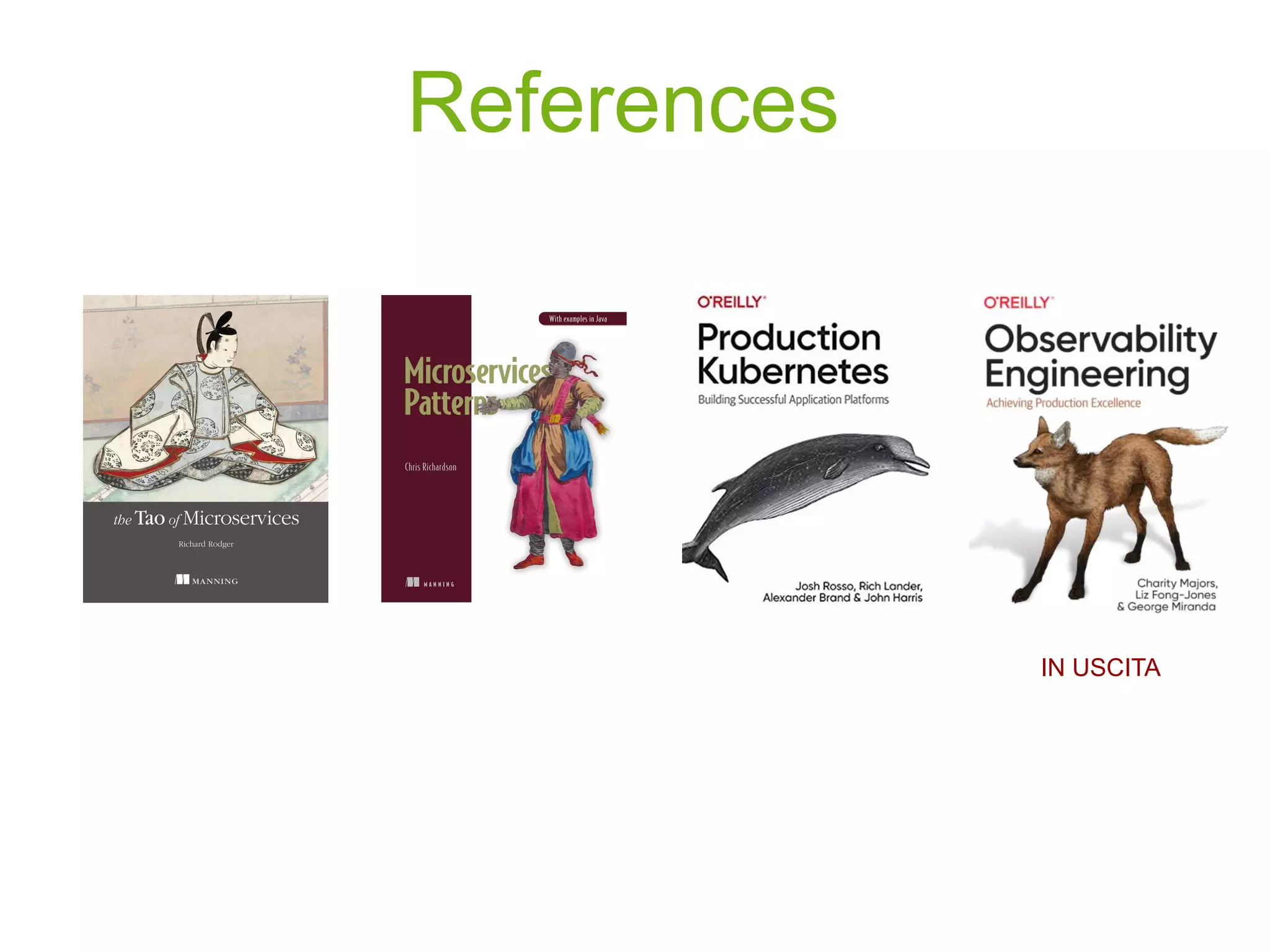 References
IN USCITA
 