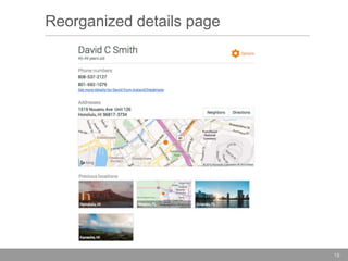 Reorganized details page

19

 