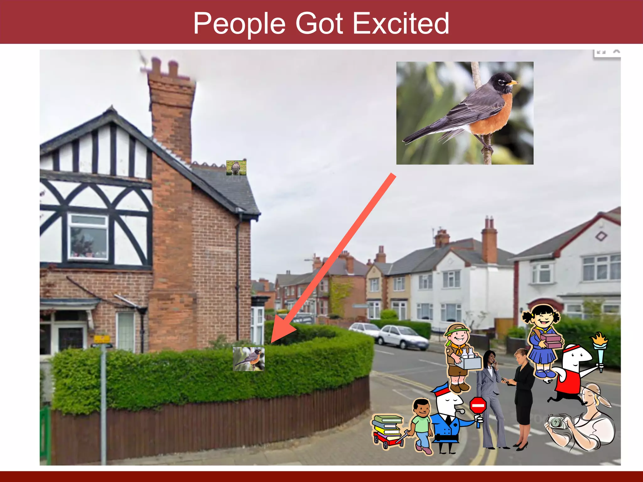 People Got Excited
photo by J. Eisen
 