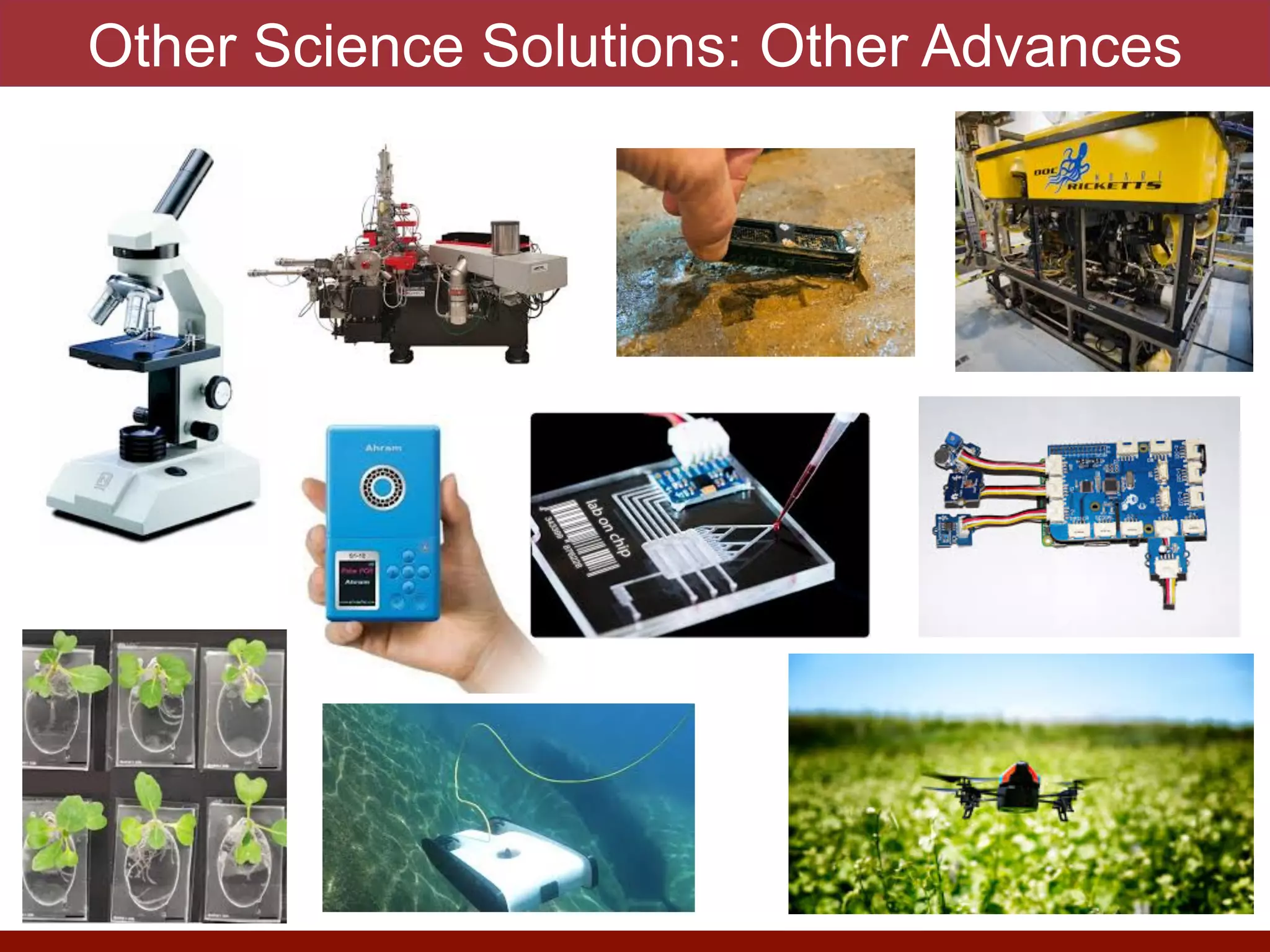 Other Science Solutions: Other Advances
 