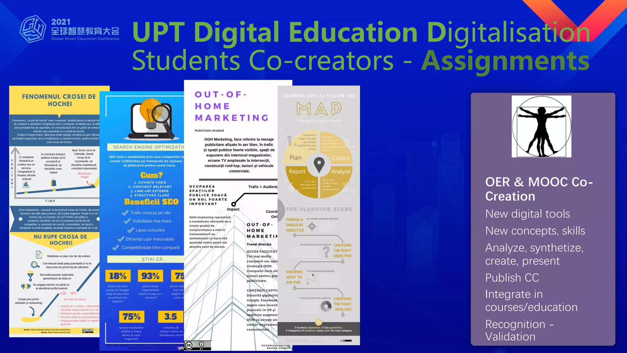 UPT Digital Education Digitalisation
Students Co-creators - Assignments
OER & MOOC Co-
Creation
New digital tools
New concepts, skills
Analyze, synthetize,
create, present
Publish CC
Integrate in
courses/education
Recognition -
Validation
FENOMENUL CROSEI DE
HOCHEI
Orice antreprenor ,,visează” la fenomenul crosei de hochei, dar acest
fenomen are atât părți pozitive, cât și părți negative. Poate fi un vis
frumos sau un coșmar. De ce? Pentru că odată cu
creșterea vânzărilor are loc și creșterea numărului de
competitori, a volumului de muncă, a investițiilor, iar dacă o
companie nu este pregătită, ea poate traversa o perioadă de criză.
Fenomenul ,,crosei de hochei” este o expresie folosită pentru a descrie tendința
de creștere a vânzărilor înregistrate într-o companie, tendință care, la sfârșitul
unei perioade fixe de raportare, se concretizează într-un grafic de venituri din
vânzări care seamănă cu o crosă de hochei.
Graficul începe linear, fără prea multe variații, urmând ca spre sfârșitul
perioadei respective, să se înregistreze o creștere bruscă, graficul luând forma
unei crose de hochei.
O companie
lansează un
produs sau un
serviciu,
înregistrând la
început vânzări
scăzute
Companie
Cu trecerea timpului,
publicul începe să le
cunoască și
folosească, iar
vânzările cresc
treptat
Apoi, brusc ceva se
întâmplă, clienții
încep să le
recomande, iar
vânzările explodează,
crescând exponențial
Momentul
magic
NU RUPE CROSA DE
HOCHEI!
Crește prin primii
utilizatori și networking
Cercetează toată piața potențială și nu te
baza doar pe primul tip de utilizatori
Dezvoltă procese replicabile
generatoare de lead-uri
Nu angaja oameni noi până nu
ai identificat profilul potrivit
Se rupe din cauza:
Culcării pe o ureche, a preconcepției ca
vânzările merg execelent și o vor ține tot a
Înțelegerii greșite a potențialei piețe
Procese slabe de colectat lead-uri
Angajarea prea rapidă și nepotrivită de
personal
V
N
E
I
U
T
I
R
T I M P
Stabilește un plan clar de dezvoltare
Autori: Iuliana Grazela Stroe & Corneliu Simidreanu
Sursa: https://www.coursera.org
 