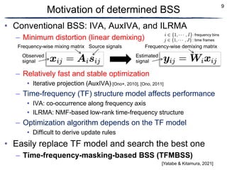 Blind audio source separation based on time-frequency structure models ...