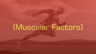 [Muscular Factors]
 