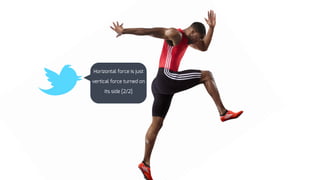 Horizontal force is just
vertical force turned on
its side [2/2]
 