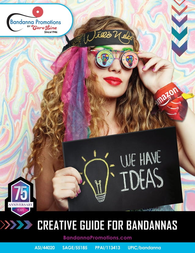2021 Creative Idea Guide for promotional product wearable accessories and logo bandannas PDF