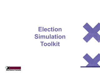 Election
Simulation
Toolkit
 