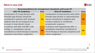 2021 ESC Guidelines for diagnosis and treatment of Acute and Chronic ...