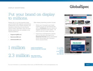 2021 Higher Education Media Kit | GlobalSpec | PDF