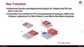 2021 HotChips TSMC Packaging Technologies for Chiplets and 3D_0819 ...