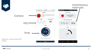 Heart Rate Variability (HRV) Analysis and HRV4Training