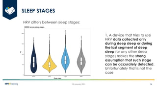 Heart Rate Variability (HRV) Analysis and HRV4Training