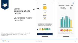 Heart Rate Variability (HRV) Analysis and HRV4Training
