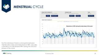 Heart Rate Variability (HRV) Analysis and HRV4Training