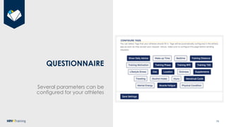 Heart Rate Variability (HRV) Analysis and HRV4Training