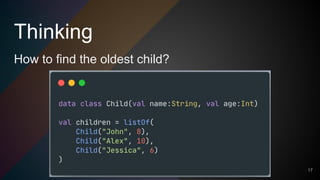 Thinking
How to find the oldest child?
17
 