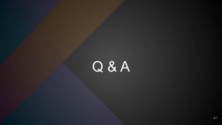 Q & A
47
 