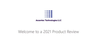 Welcome to a 2021 Product Review
 