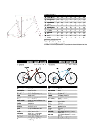 2021 SALSA DEALER BOOK