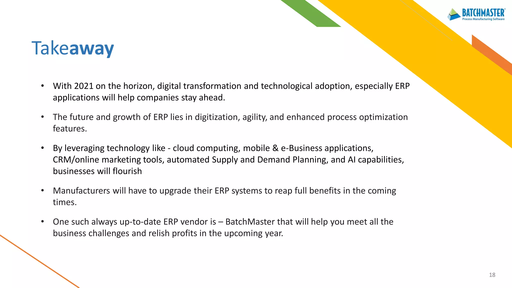 2021 Predictions in Enterprise Resource Planning
