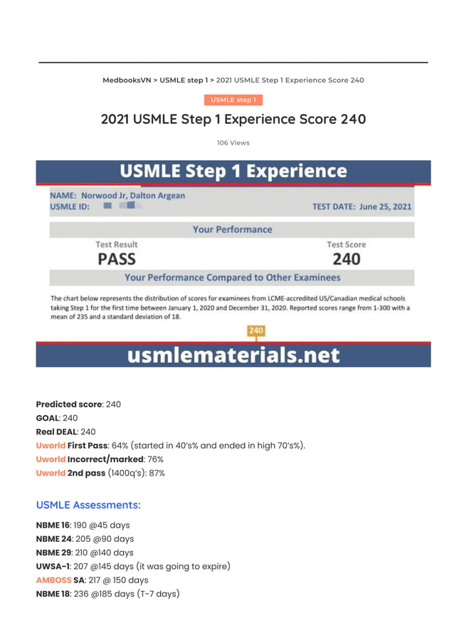2021-usmle-step-1-experience-score-240-pdf