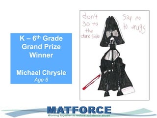 K – 6th Grade
Grand Prize
Winner
Michael Chrysle
Age 6
 