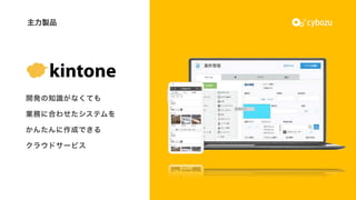 開発の知識がなくても
業務に合わせたシステムを
かんたんに作成できる
クラウドサービス
主力製品
 