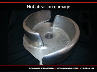Not abrasion damage
 