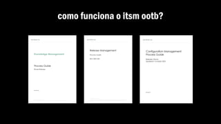 como funciona o itsm ootb?
 