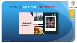Technology for Cloud Collaboration
Google
Slides
EDUCON 2022 Tunis, 2022-03-28--31
20
 