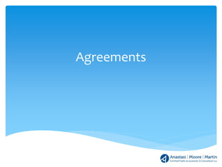 Agreements
 