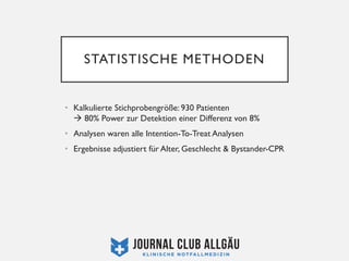 Allgäu Journal Club #2 - Defibrillation Strategies for Refractory Ventricular Fibrillation