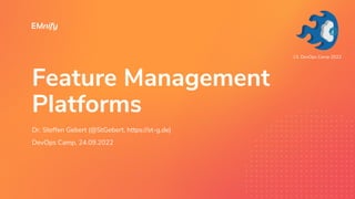 Feature Management Platforms | PDF