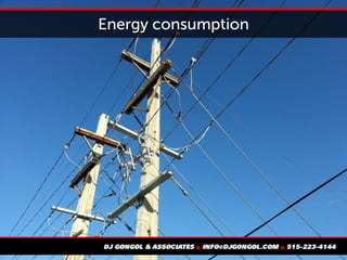 Energy consumption
 