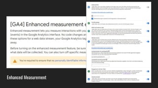 Enhanced Measurement
 